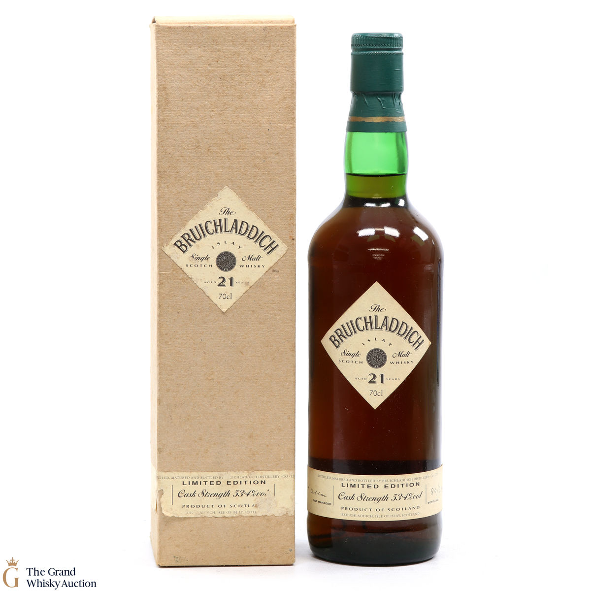 Bruichladdich - 21 Year Old - Cask Strength