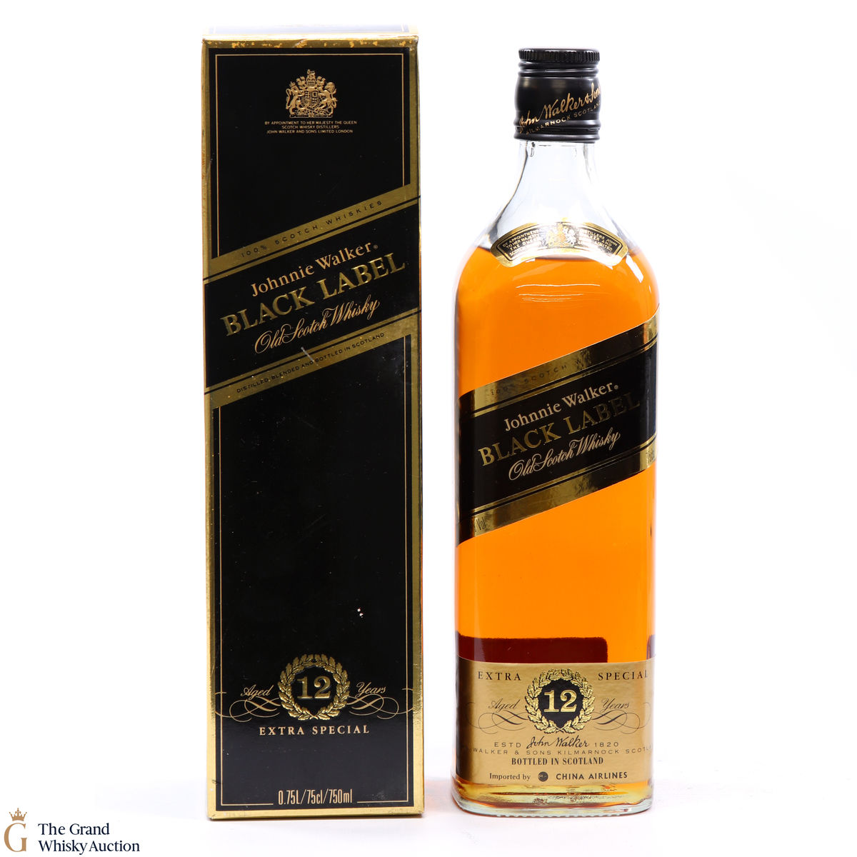 Johnnie Walker - 12 Year Old - Black Label (75cl) 