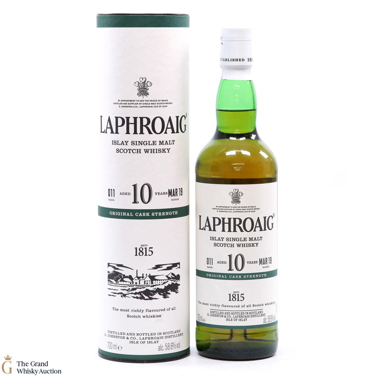 Laphroaig - 10 Year Old - Original Cask Strength Batch #011