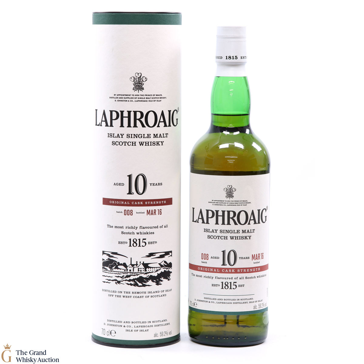 Laphroaig - 10 Year Old - Original Cask Strength Batch #008