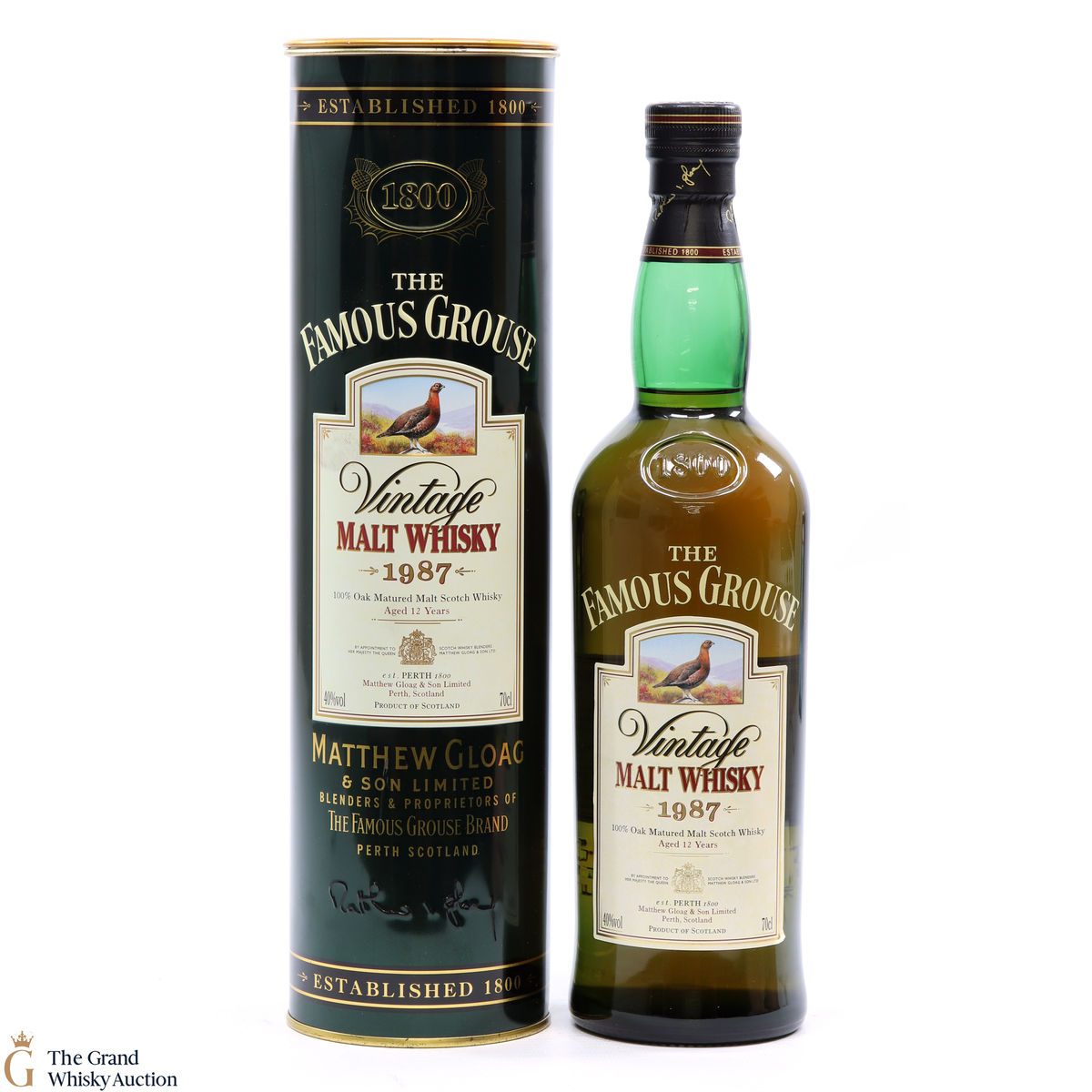 Famous Grouse - 12 Year Old 1987 Vintage