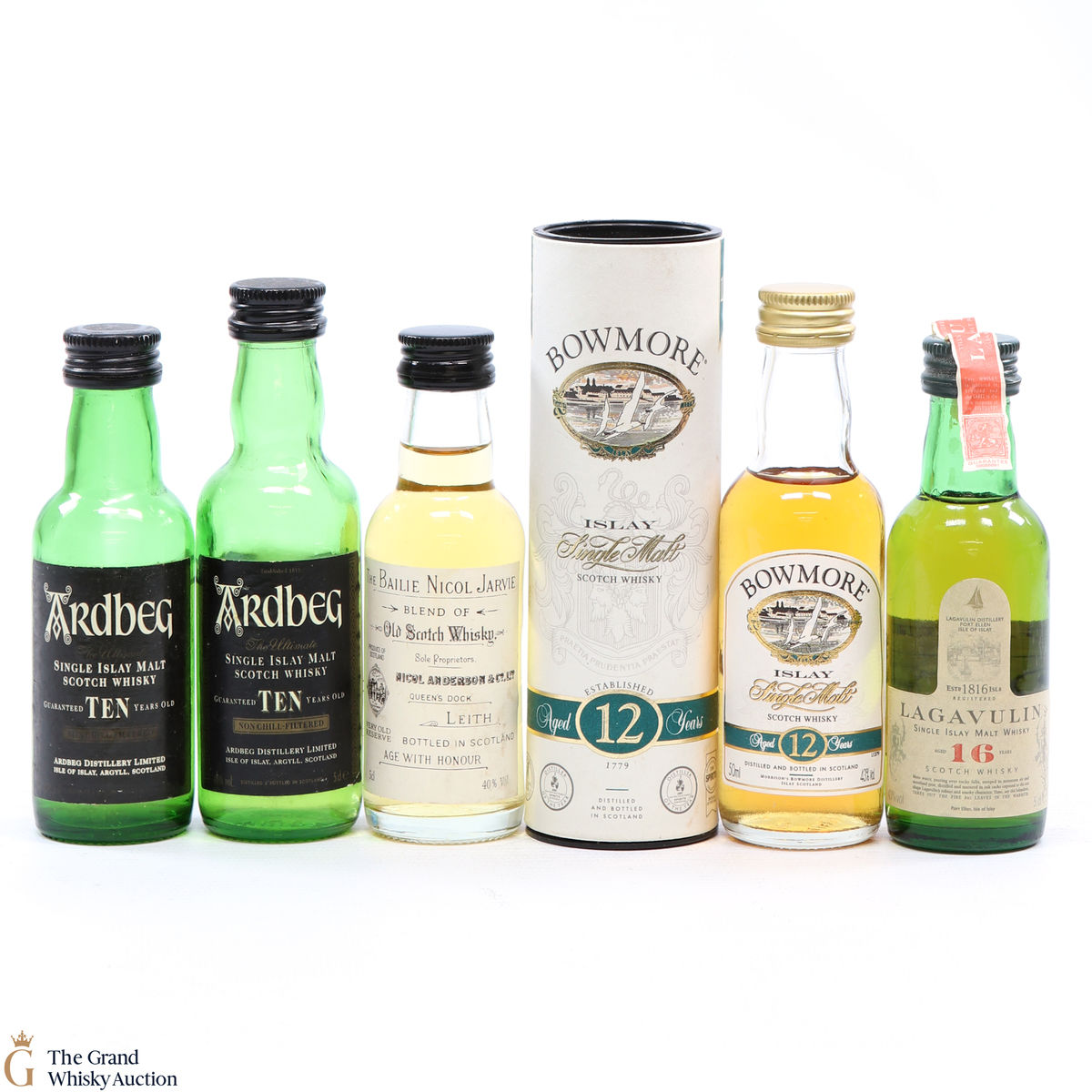 5 x Assorted Islay Miniatures