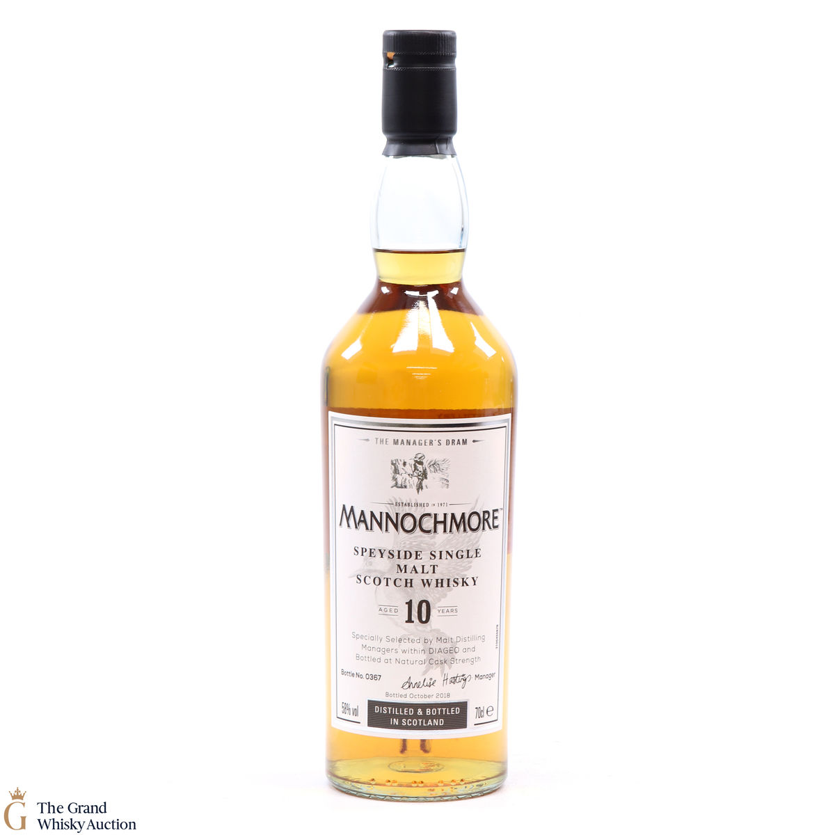 Mannochmore - 10 Year Old - 2018 Manager's Dram 