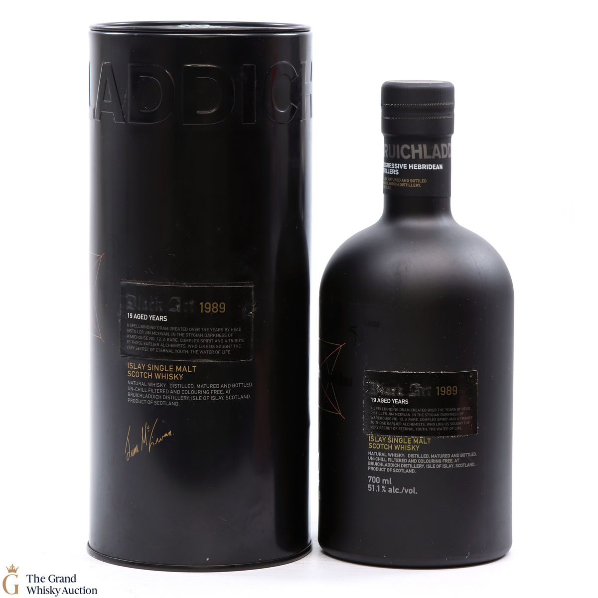 Bruichladdich - 19 Year Old (1989)  - Black Art - First Edition