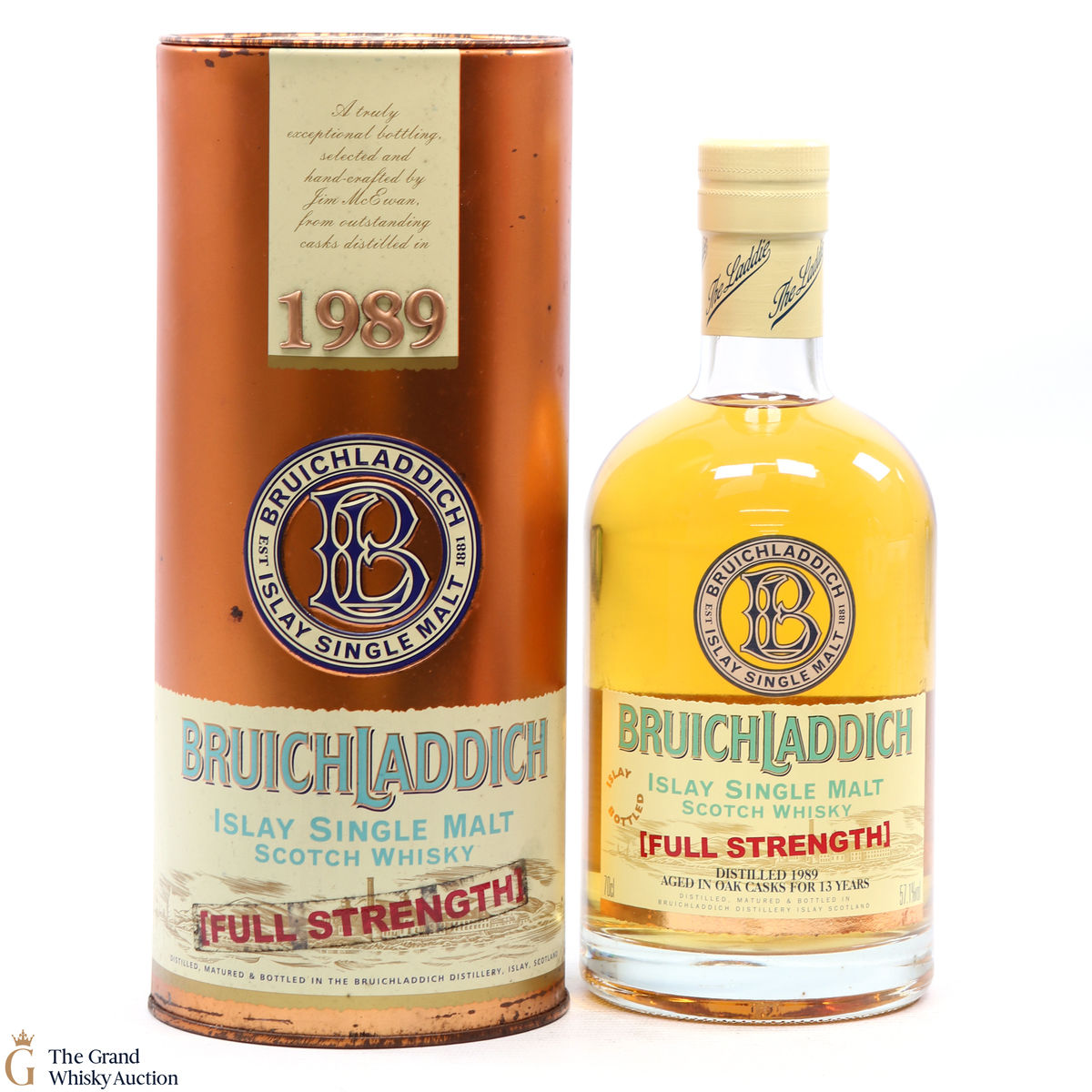 Bruichladdich - Full Strength 13 Year Old 1989