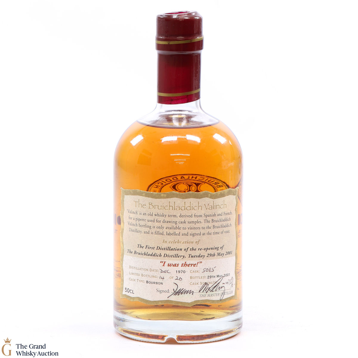 Bruichladdich - 30 Year Old 1970 - Valinch #5085 'I Was There'  