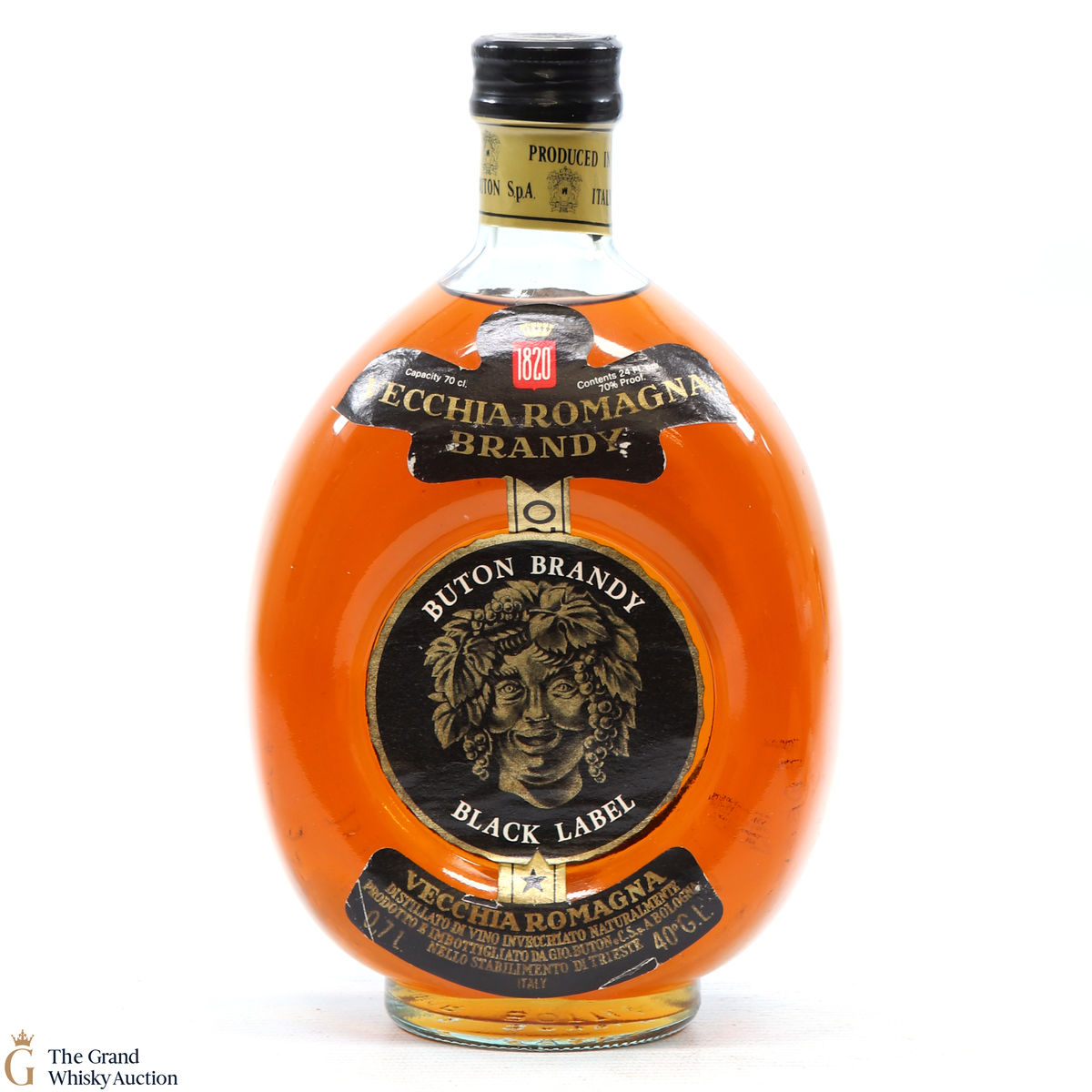 Vecchia Romagna - Etichetta Nera Brandy 1970s