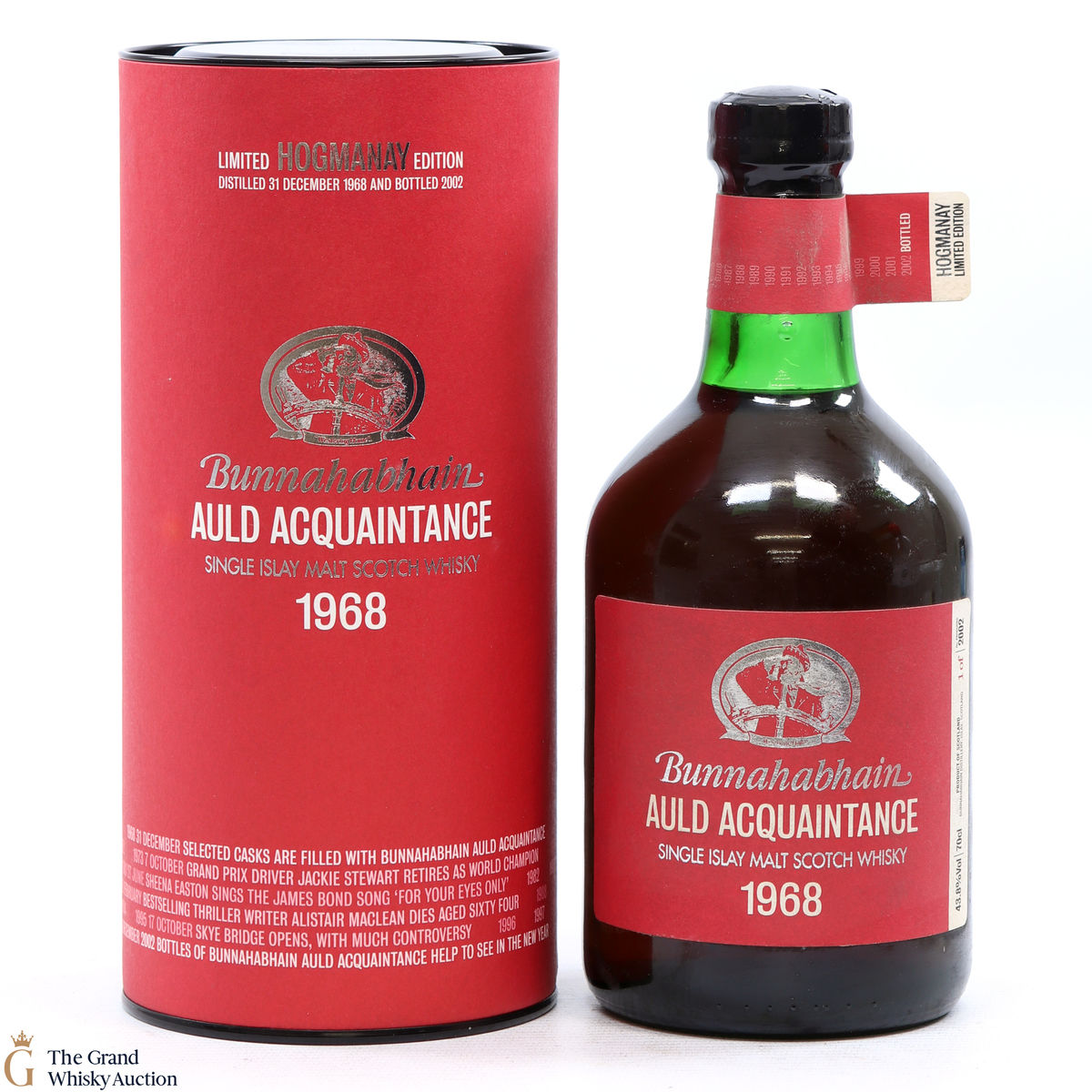 Bunnahabhain - 34 Year Old - 1968 Auld Acquaintance 