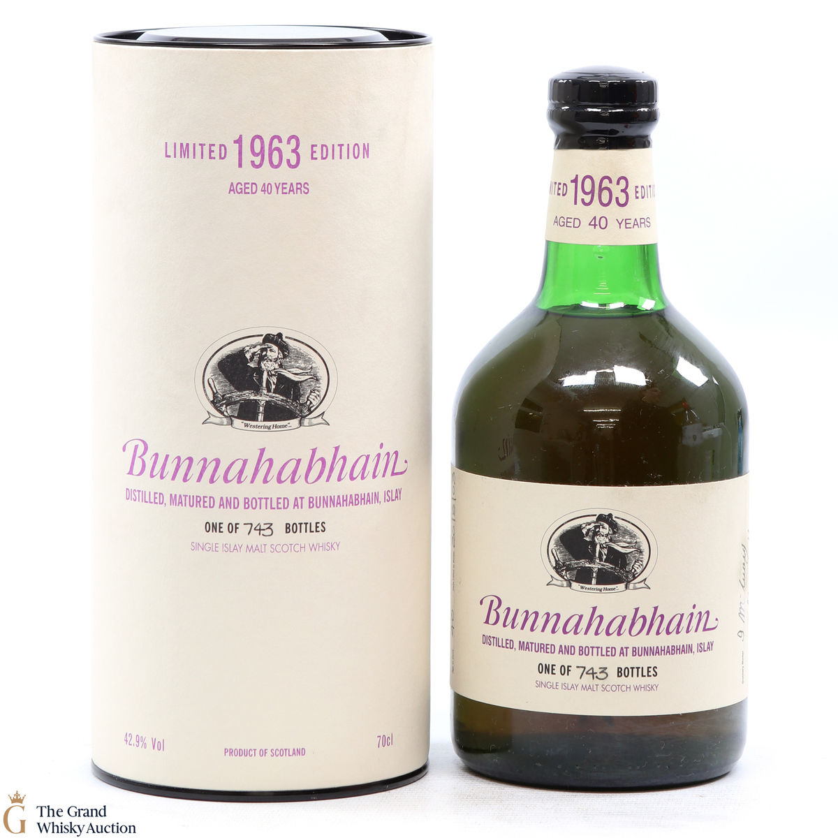 Bunnahabhain - 40 Year Old 1963 - Limited Edition 2003