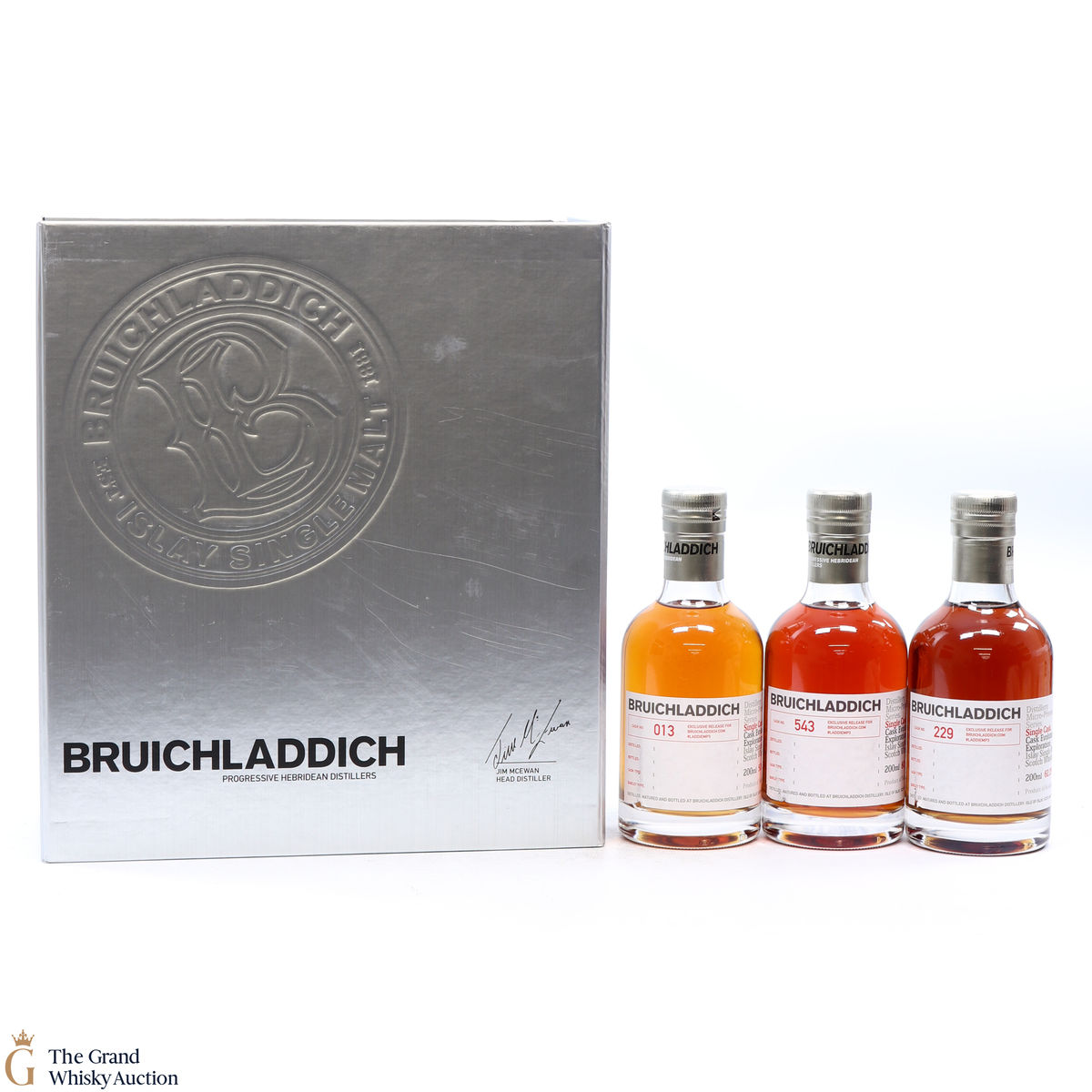 Bruichladdich - MP3 Single Casks (3 x 20cl)