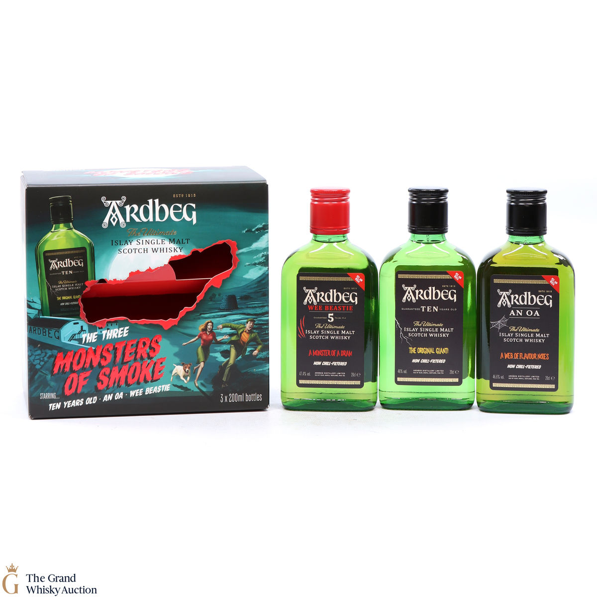 Ardbeg - The Three Monsters Of Smoke 3 x 20cl