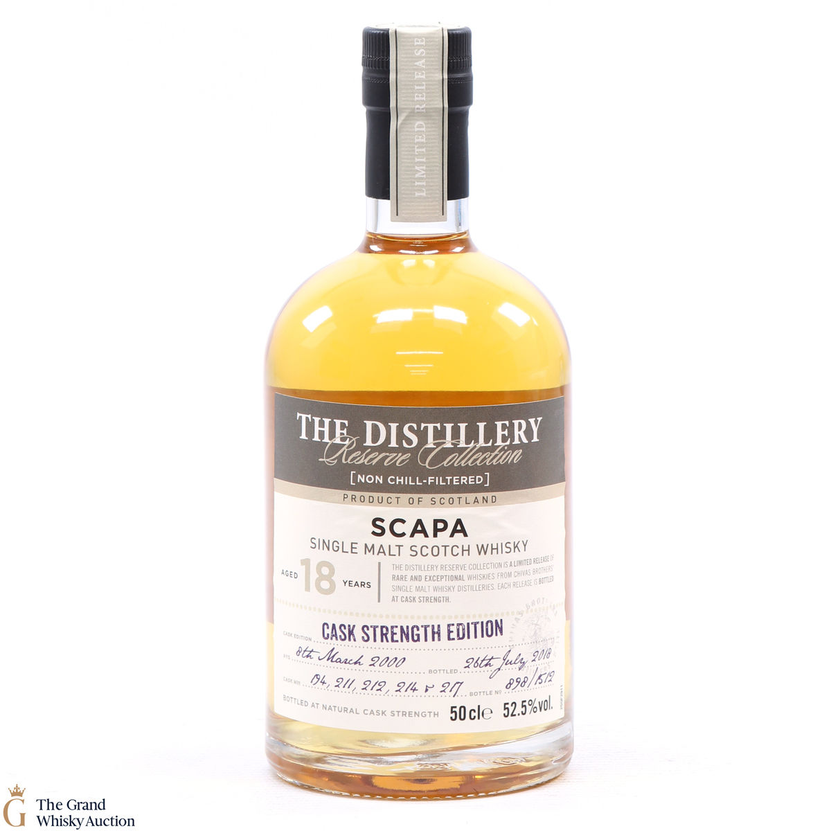 Scapa - 18 Year Old Cask Strength 2000 - #194, 211, 212, 214 & 217