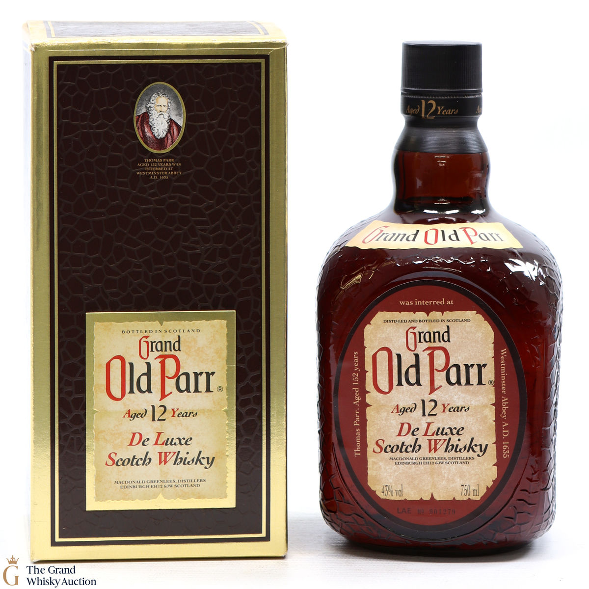 Grand Old Parr - 12 Year Old (75cl)