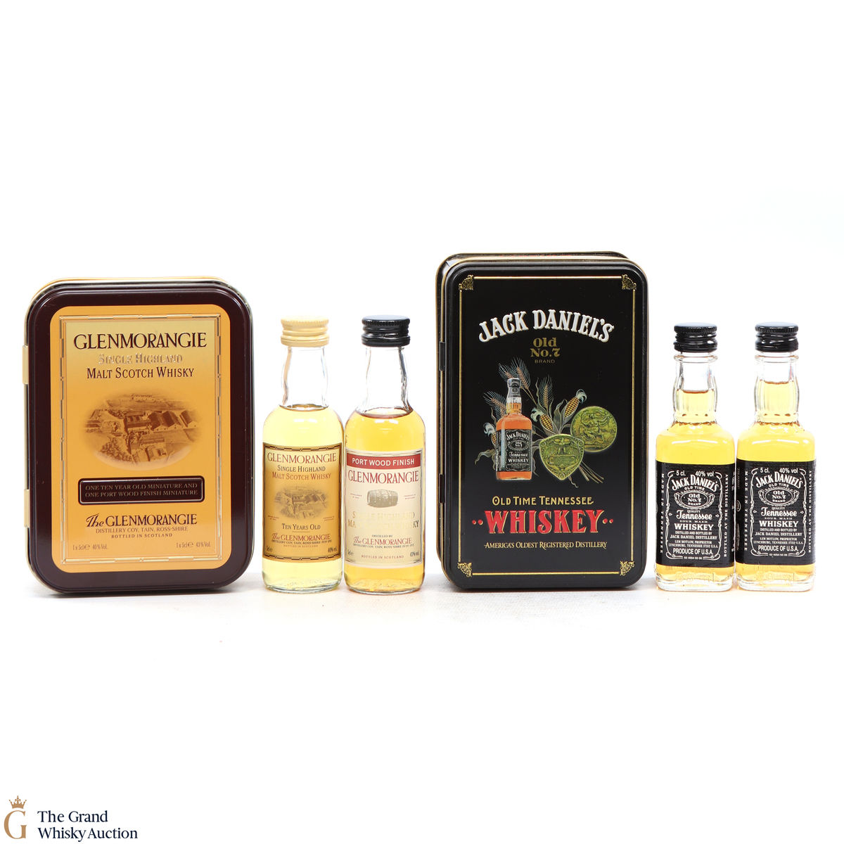 Glenmorangie & Jack Daniel's (4 x 5cl)