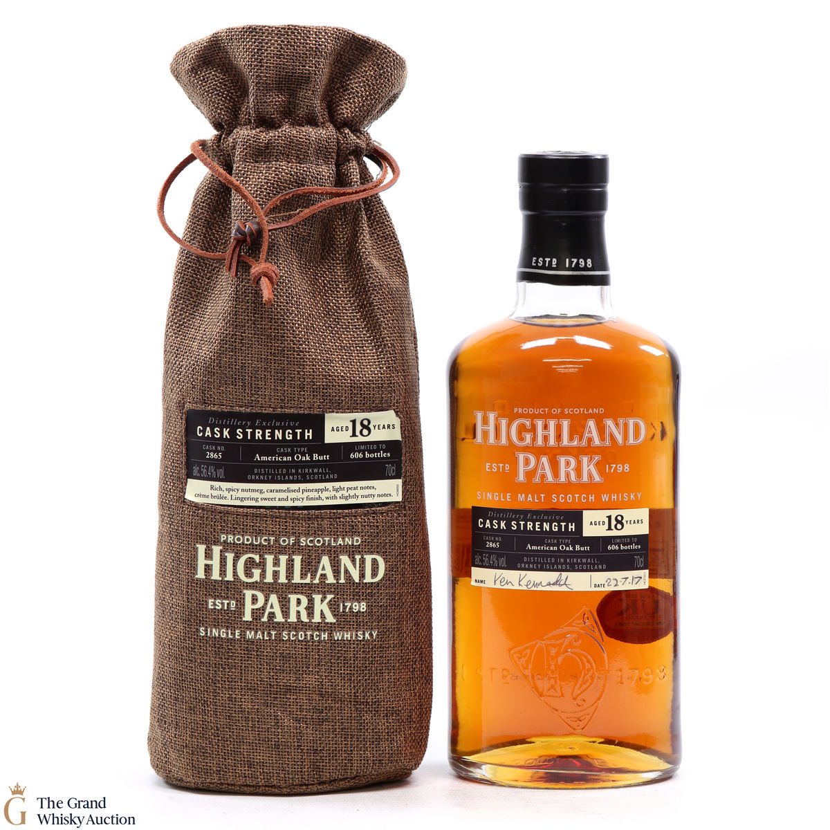 Highland Park - 18 Year Old Single Cask #2865 Distillery Exclusive