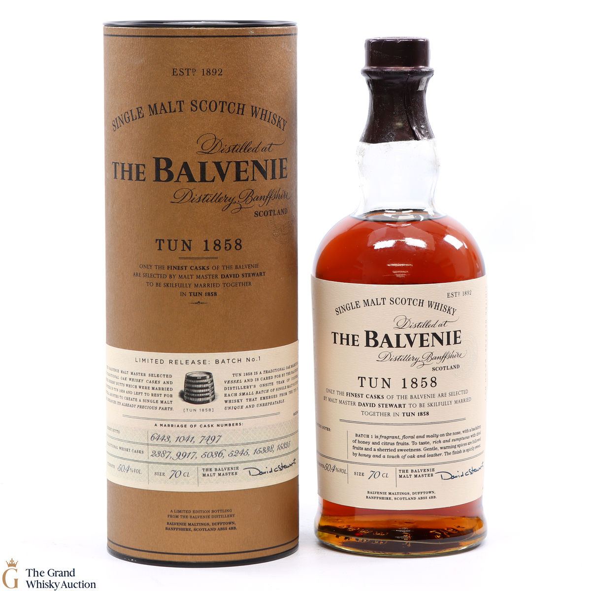 Balvenie - Tun 1858 - Batch 1