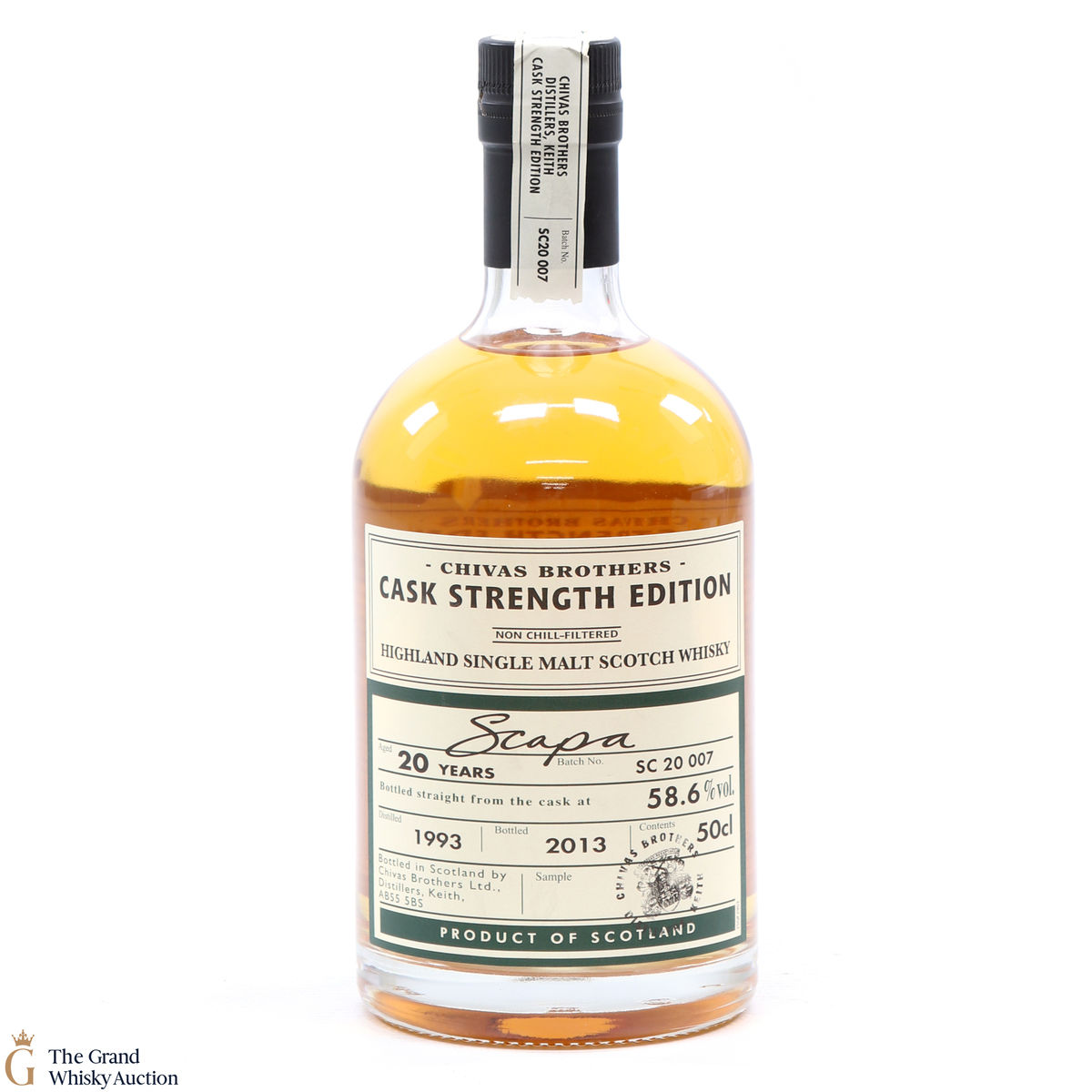 Scapa - 20 Year Old Cask Strength SC 20 007