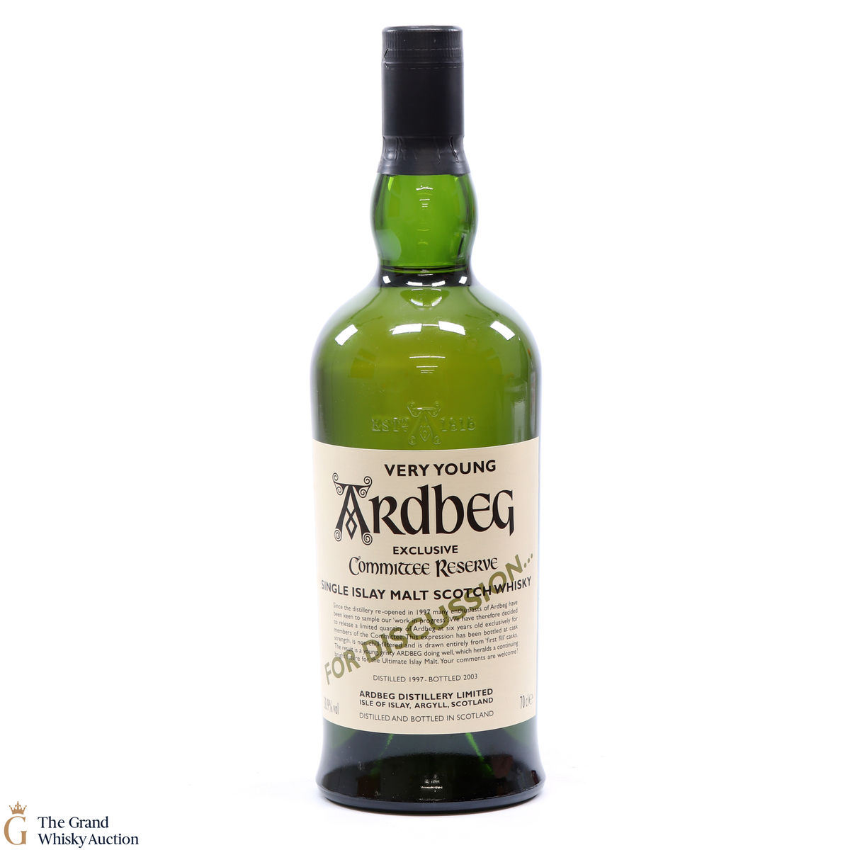Ardbeg - Very Young 1997-2003 Committee Release