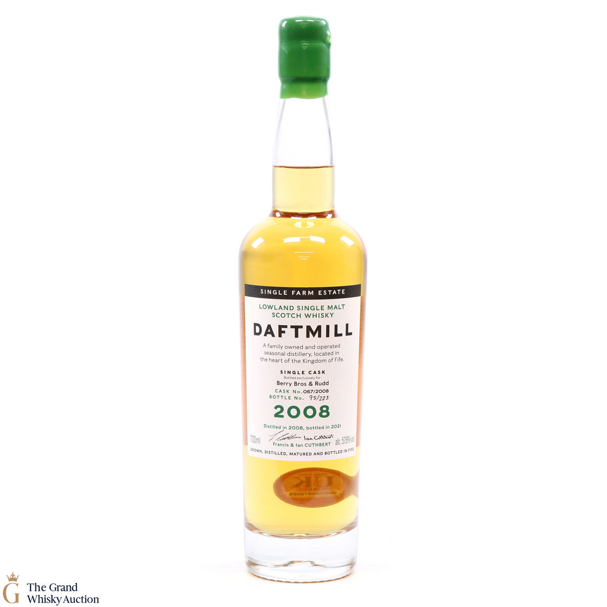 Daftmill - 2008 Single Cask #067 - Berry Bros & Rudd