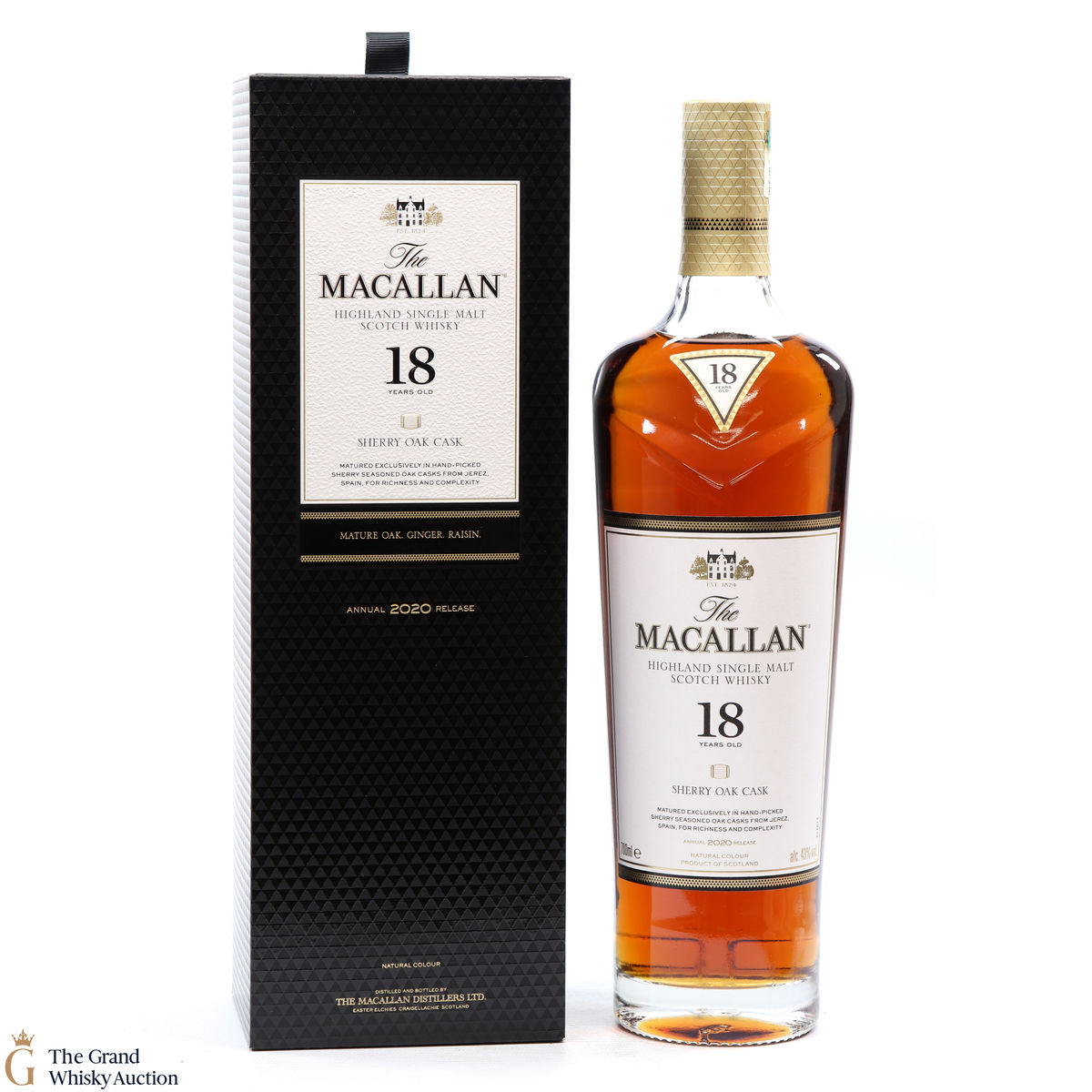 Macallan - 18 Year Old Sherry Oak (2020)