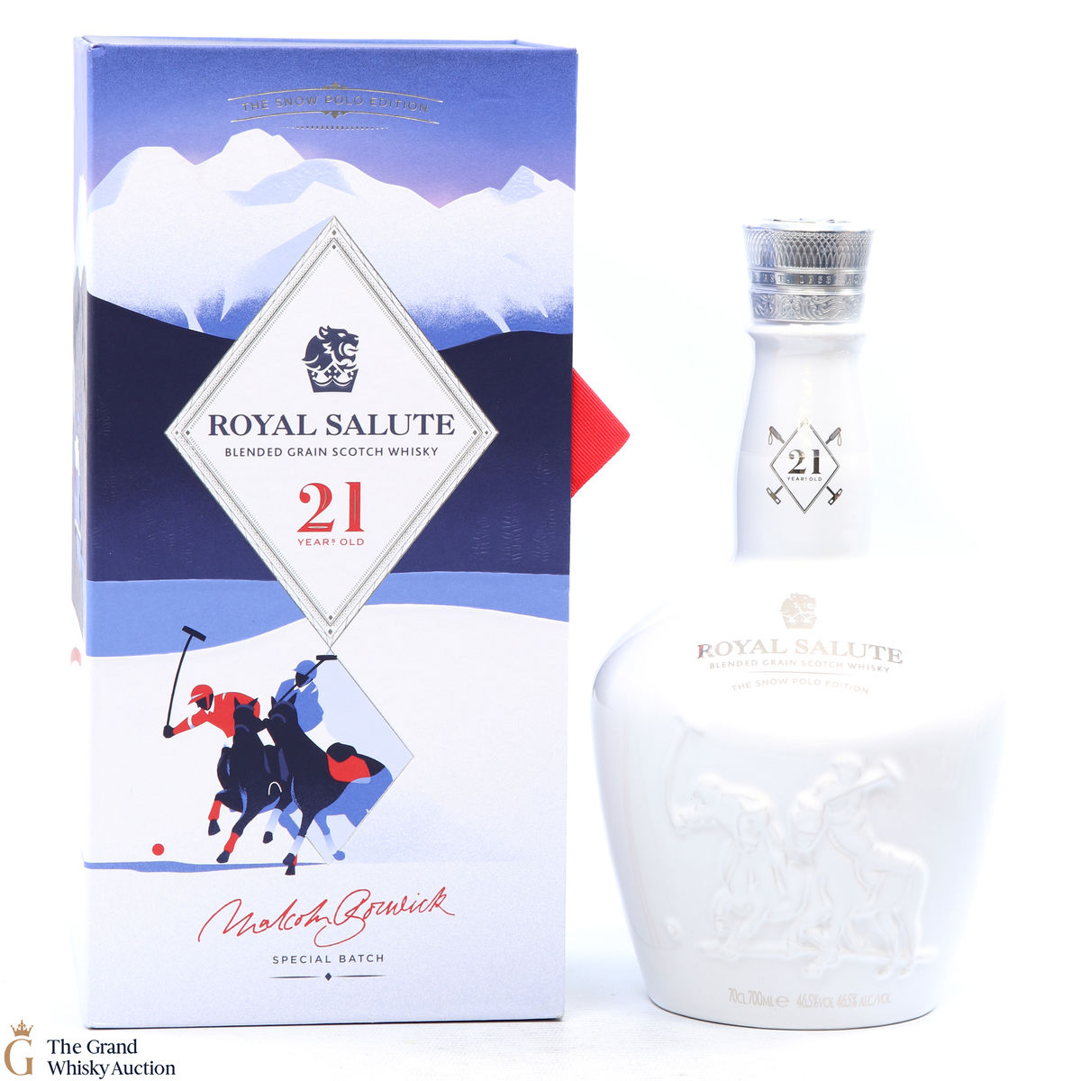 Chivas - 21 Year Old -  Royal Salute - Snow Polo Edition 