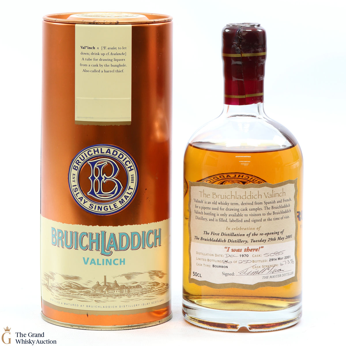 Bruichladdich - 30 Year Old 1970 - Valinch #5085 'I Was There'  