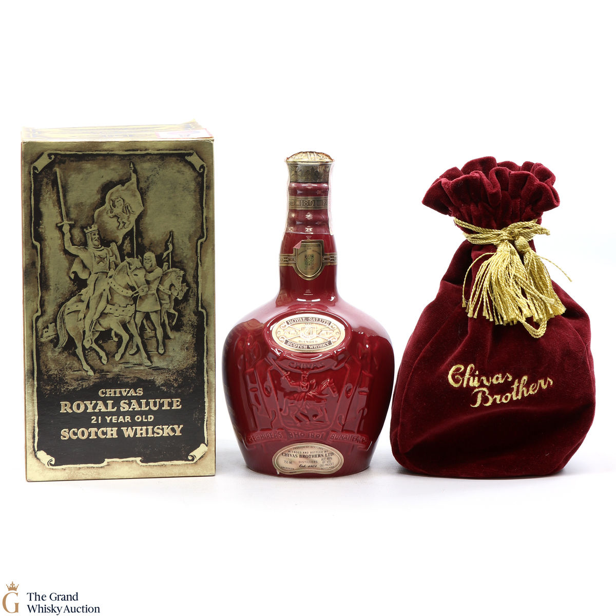 Chivas - Royal Salute - 21 Year Old - Ruby Flagon