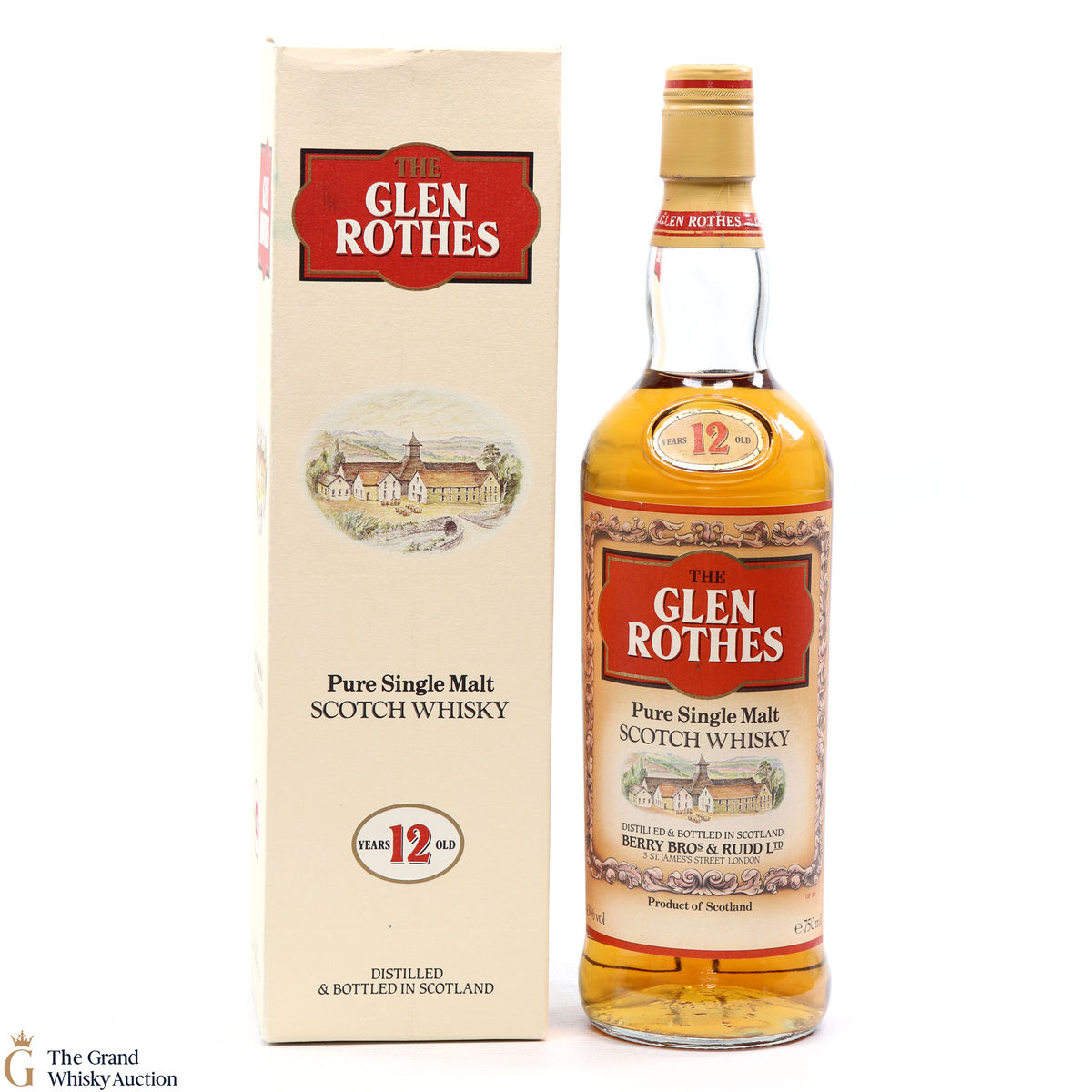  Glenrothes - 12 Year Old Berry Brothers and Rudd 1980s
