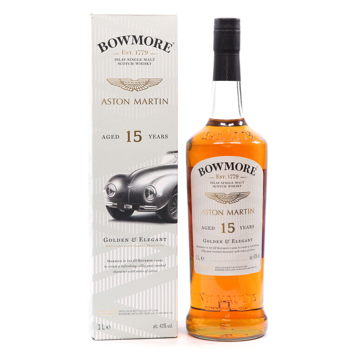 Bowmore - 15 Year Old - Aston Martin 1L