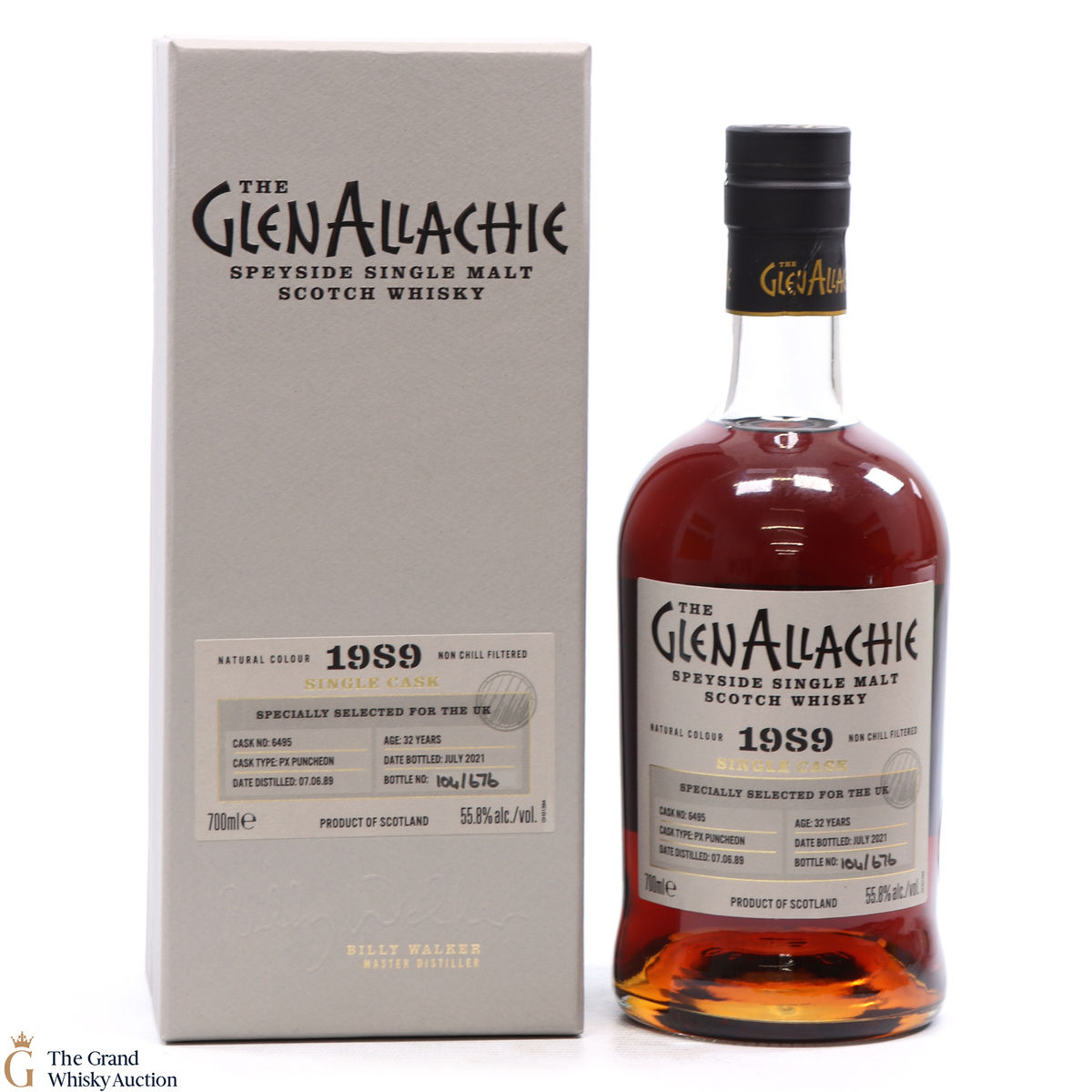 GlenAllachie - 32 Year Old 1989 Single Cask #6495