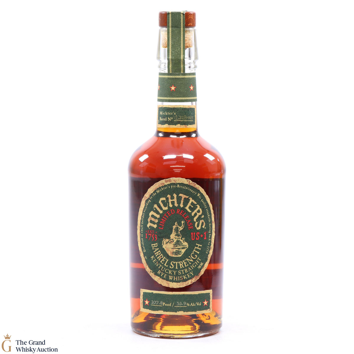 Michter's - Single Barrel Rye Whiskey #L21B469 2021