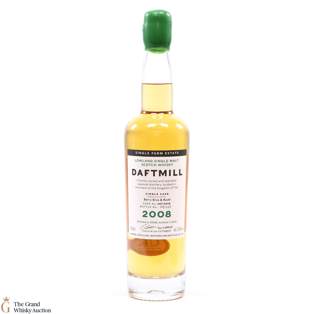 Daftmill - 2008 Single Cask #067 - Berry Bros & Rudd
