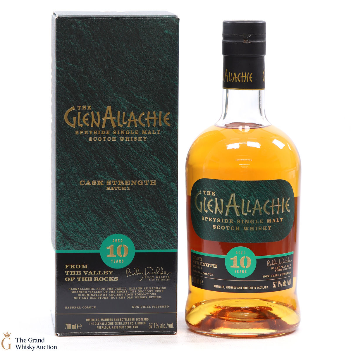 GlenAllachie - 10 Year Old - Cask Strength - Batch 1