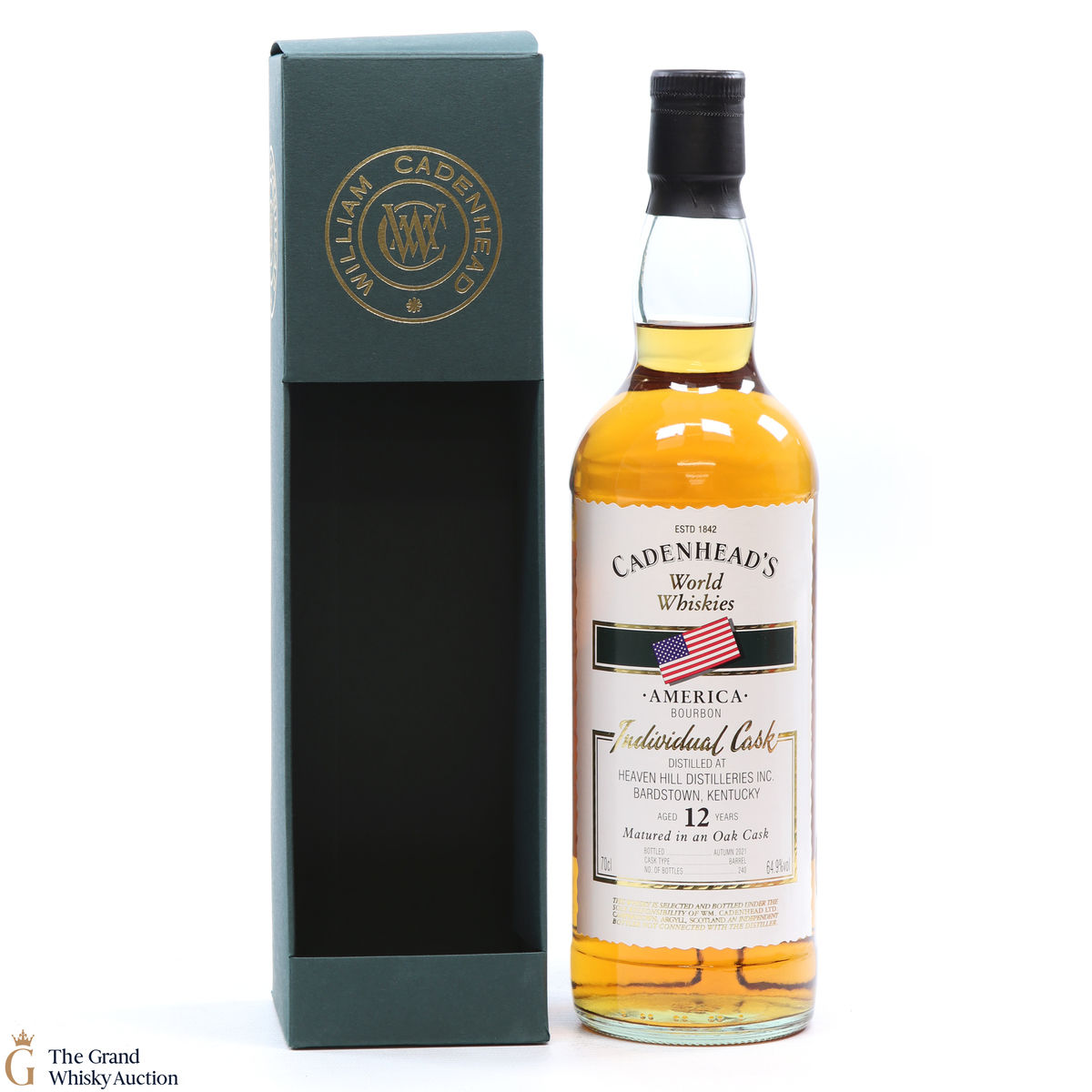 Heaven Hill - 12 Year Old Cadenhead's 2021 Release