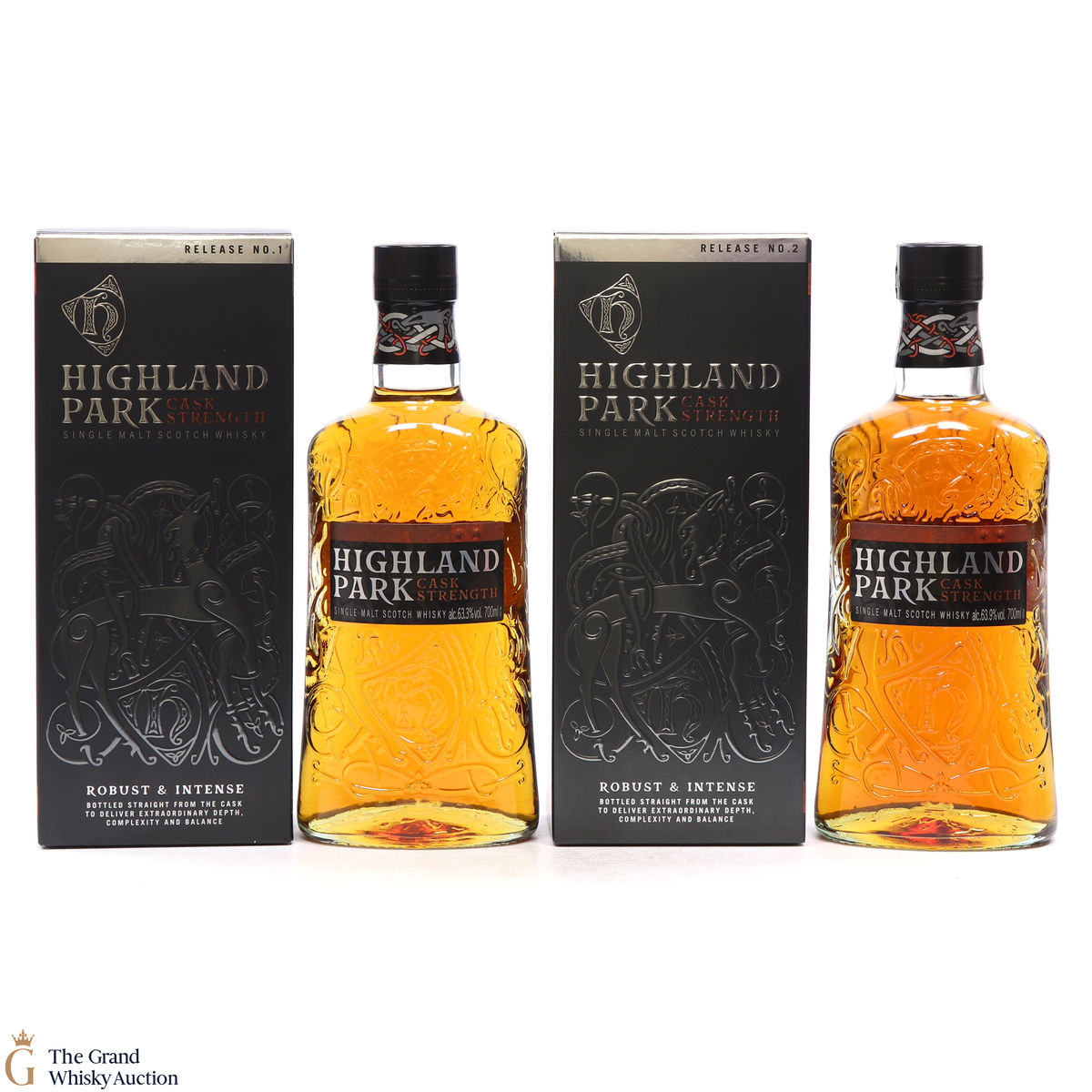 Highland Park - Cask Strength Release No.1 & No.2 (2 x 70cl)