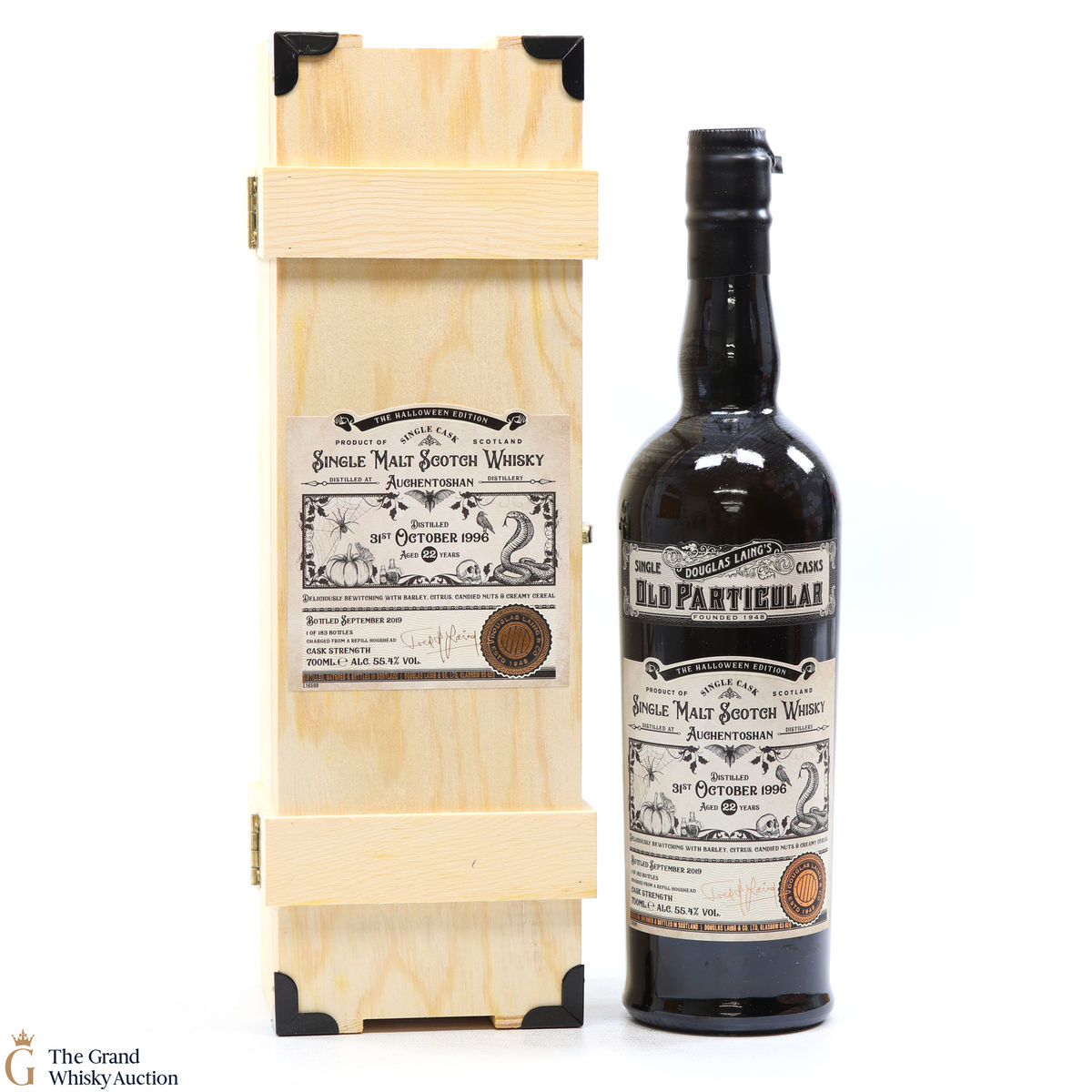 Auchentoshan - 22 Year Old - 1996 Old Particular - Halloween Edition 