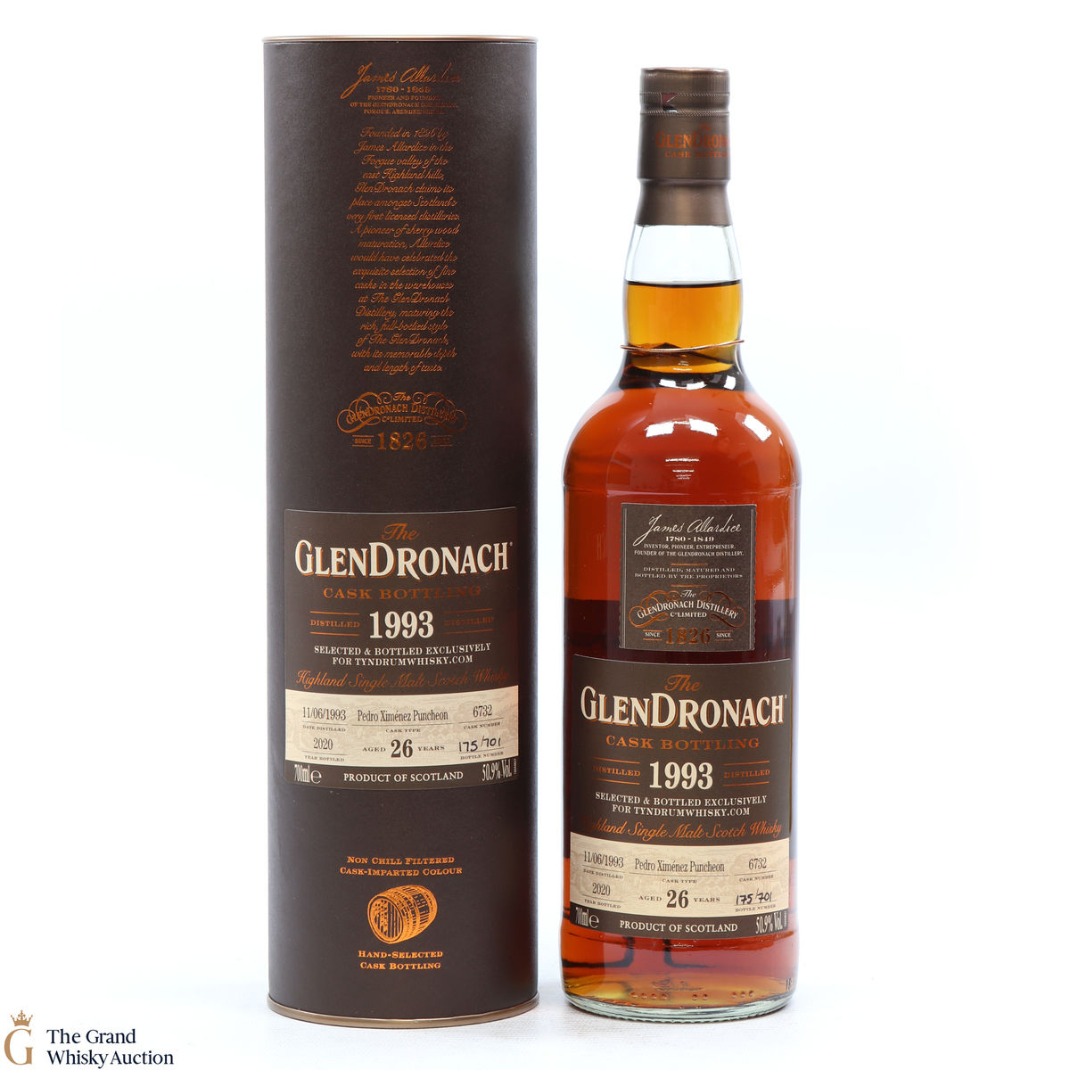 Glendronach - 26 Year Old 1993 - Single Cask #6732