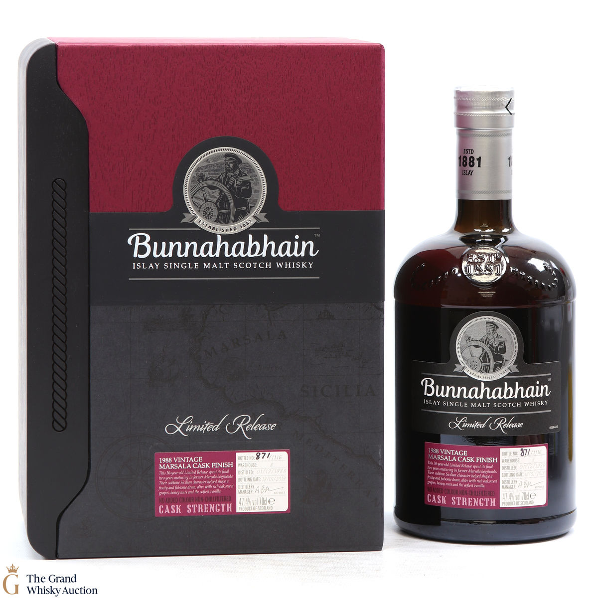 Bunnahabhain - 1988 30 Year Old - Marsala Finish