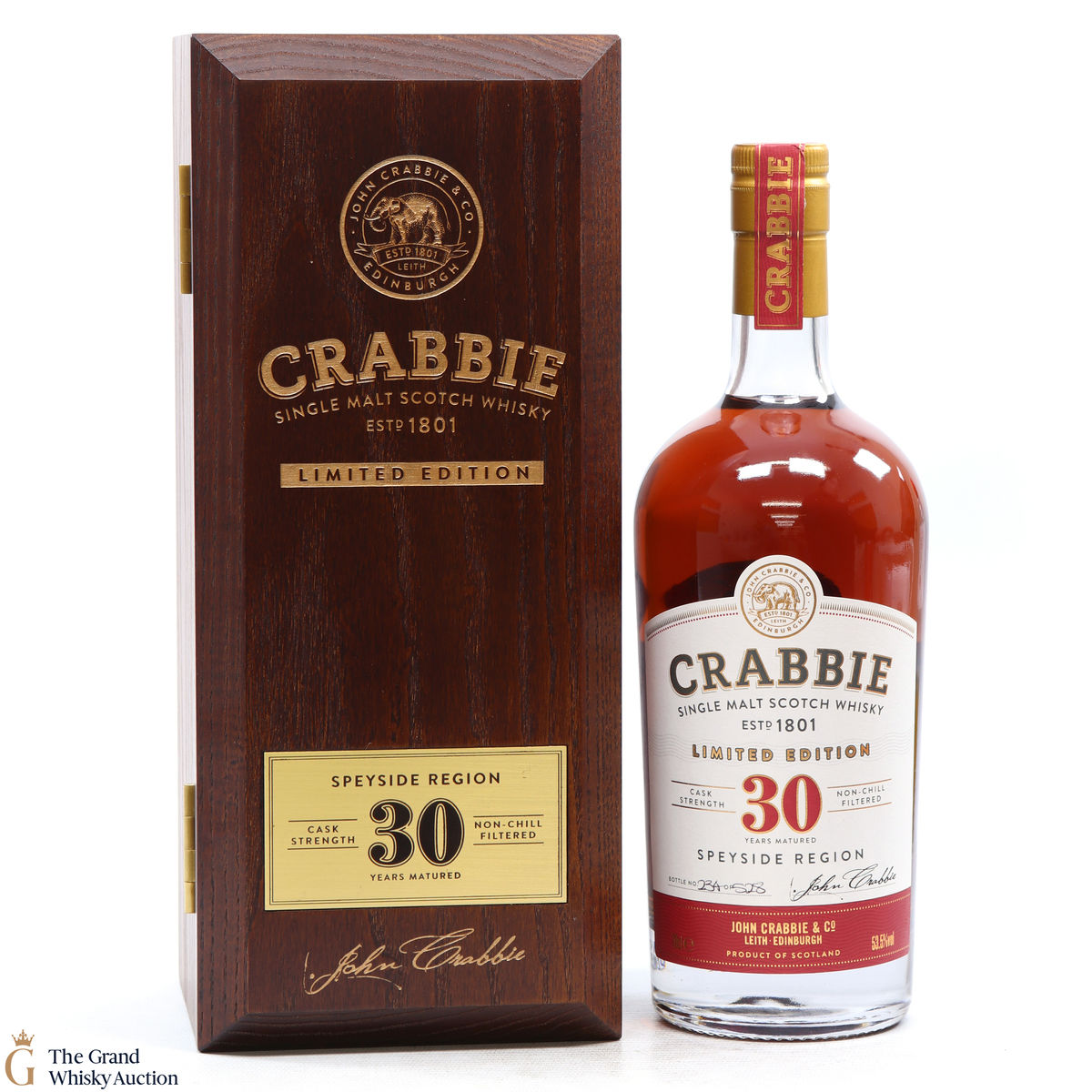 Crabbie - 30 Year Old - Speyside Single Cask Strength Limited Edition