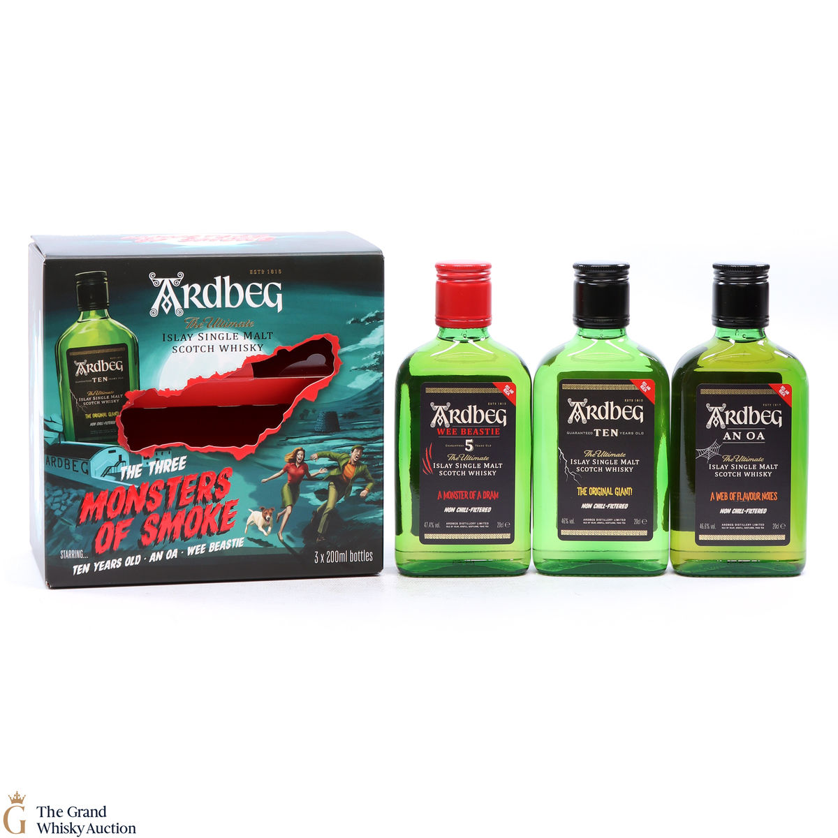 Ardbeg - The Three Monsters Of Smoke 3 x 20cl