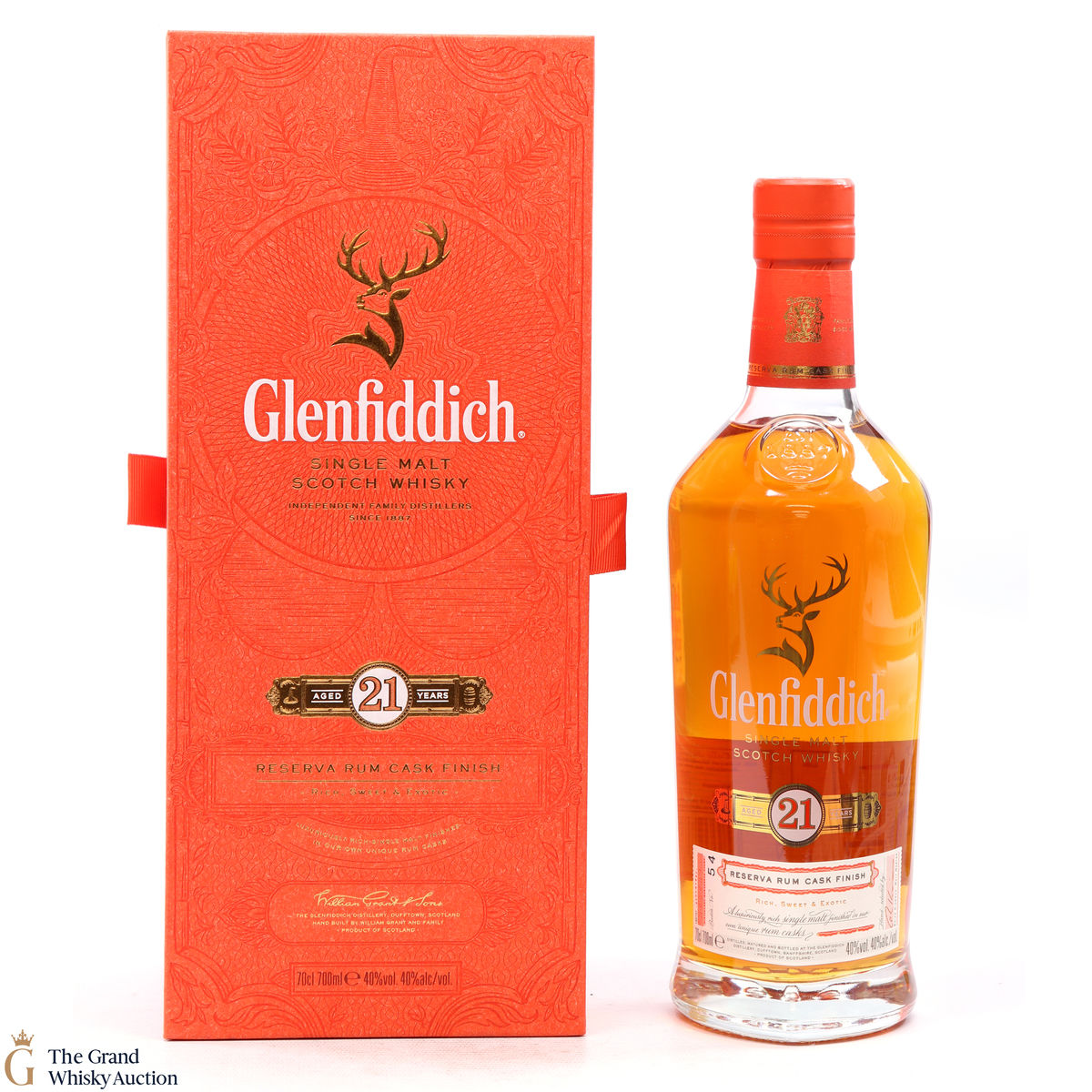 Glenfiddich - 21 Year Old - Gran Reserva Rum Cask