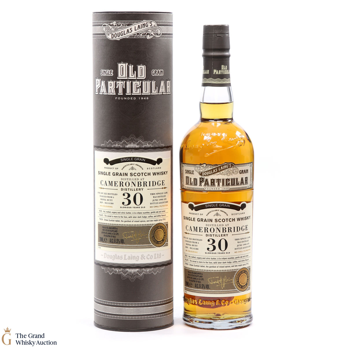 Cameronbridge Distillery - 30 Year Old - Old Particular