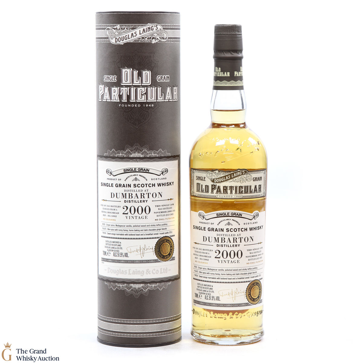 Dumbarton - 2000 Single Grain Old Particular #DL15002 