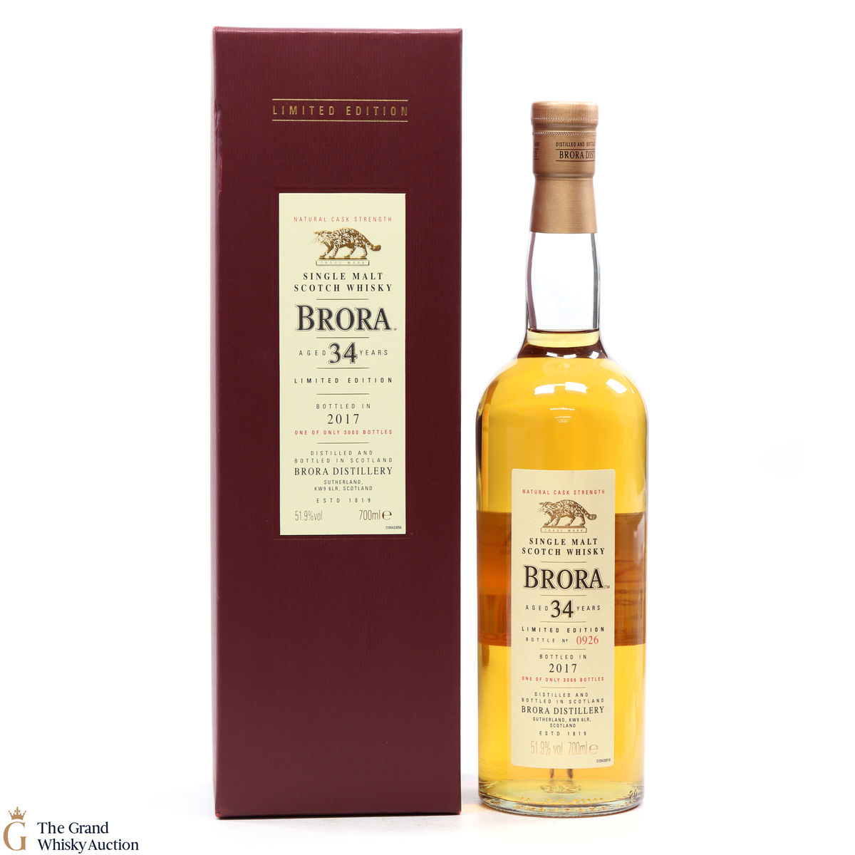 Brora - 34 Years Old - 2017 Release