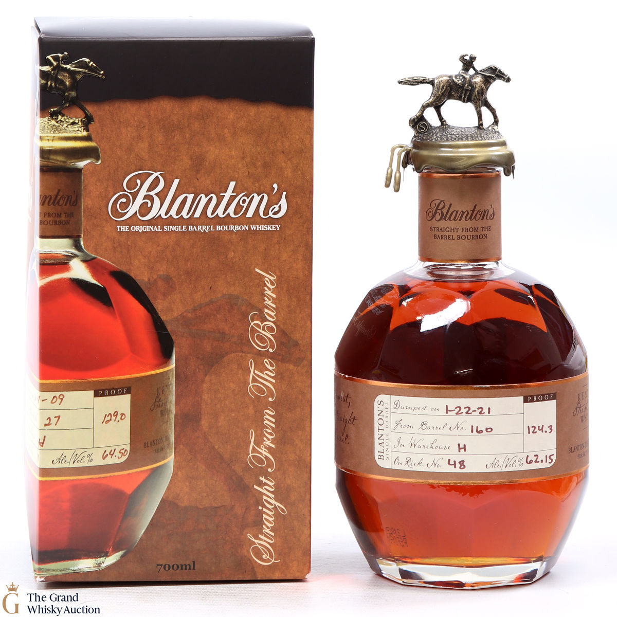 Blanton’s - Straight From The Barrel - Cask Strength 62.15%