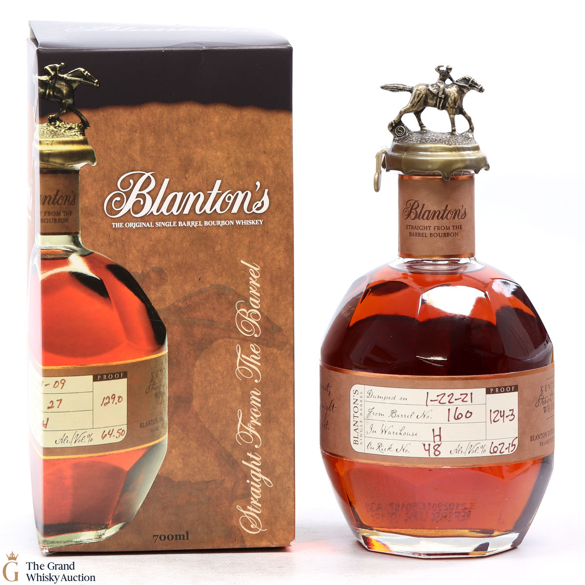 Blanton’s - Straight From The Barrel - Cask Strength 62.15%