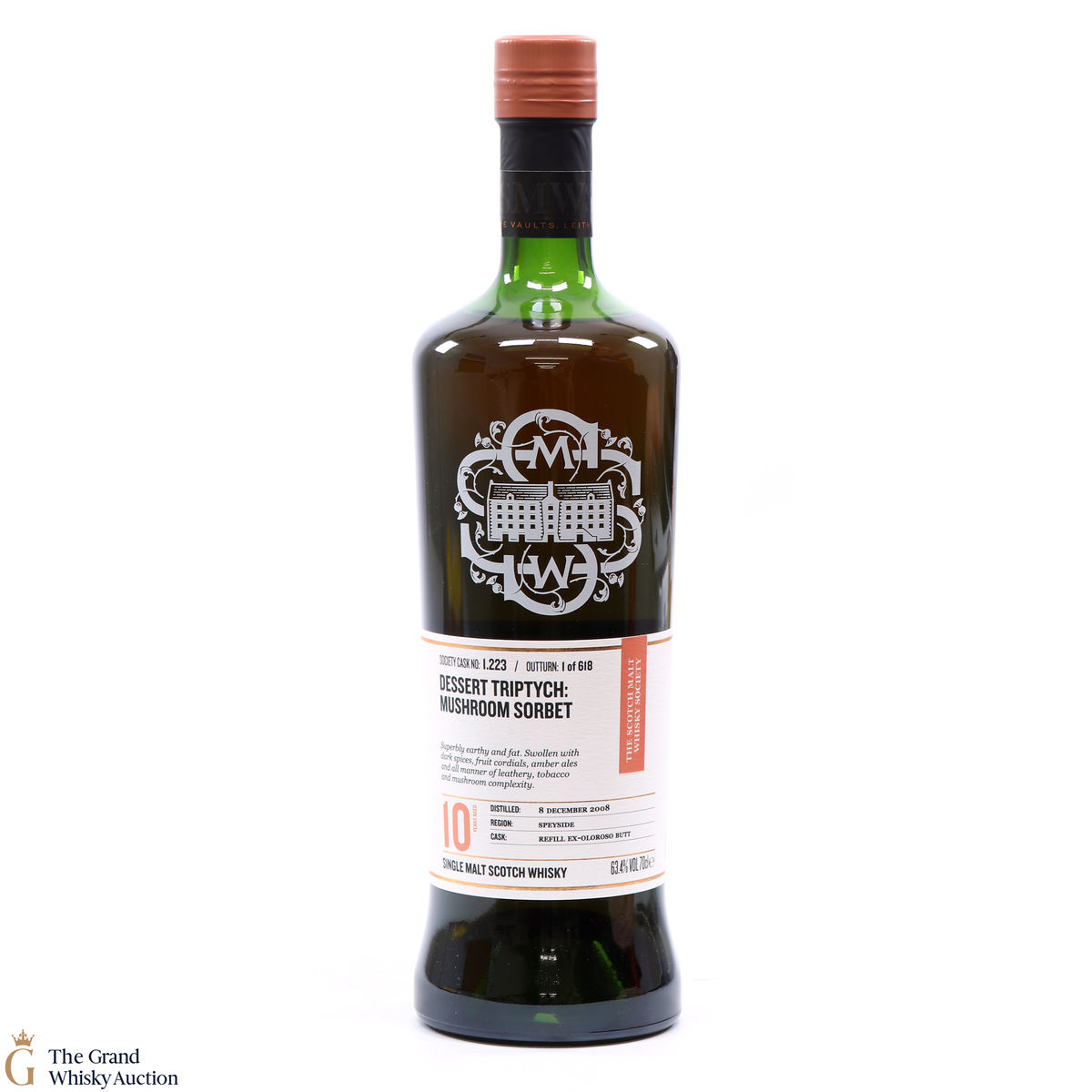 Glenfarclas - 10 Year Old SMWS 1.223 Dessert Triptych: Mushroom Sorbet