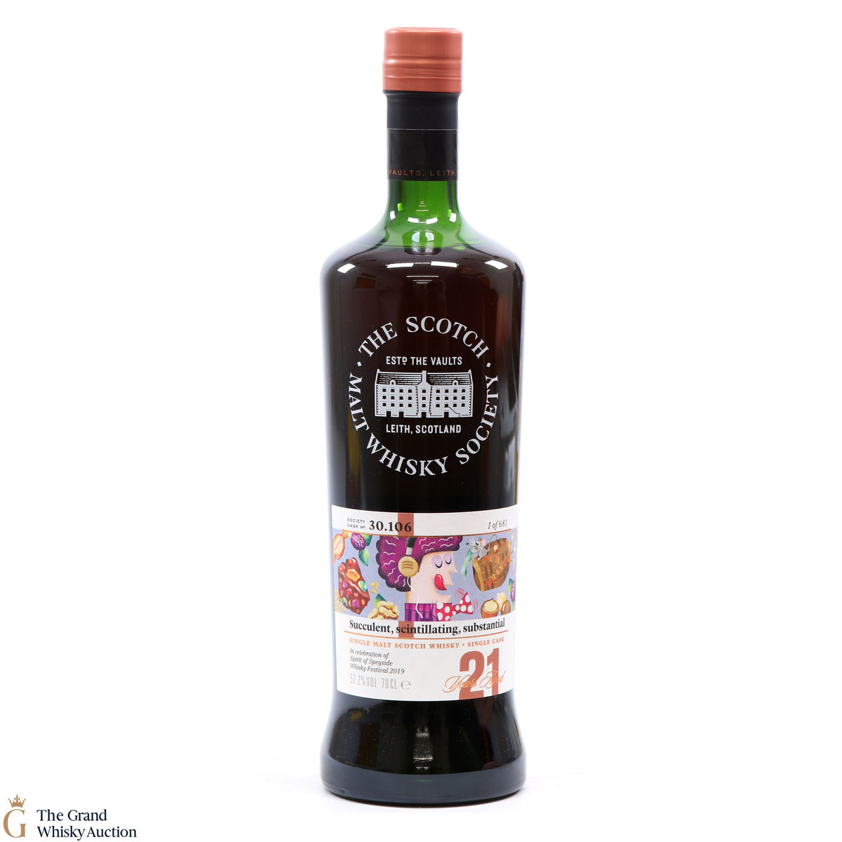 Glenrothes - 21 Year Old SMWS 30.106 Succulent, Scintillating, Substantial SOS 2019