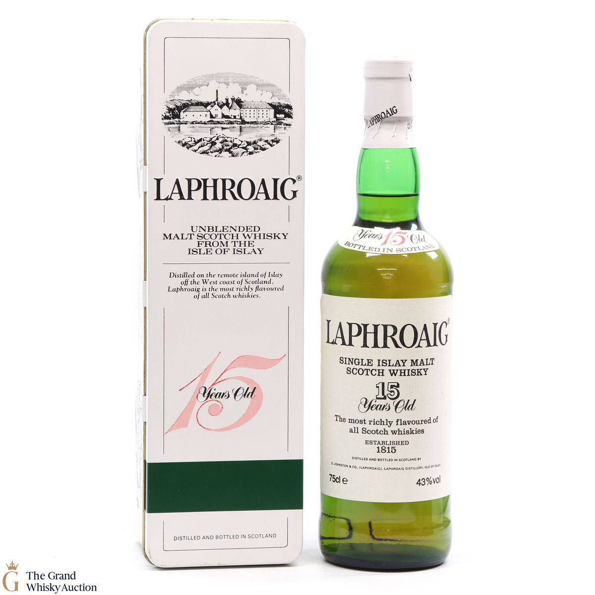 Laphroaig - 15 Year Old Pre Royal Warrant 75cl