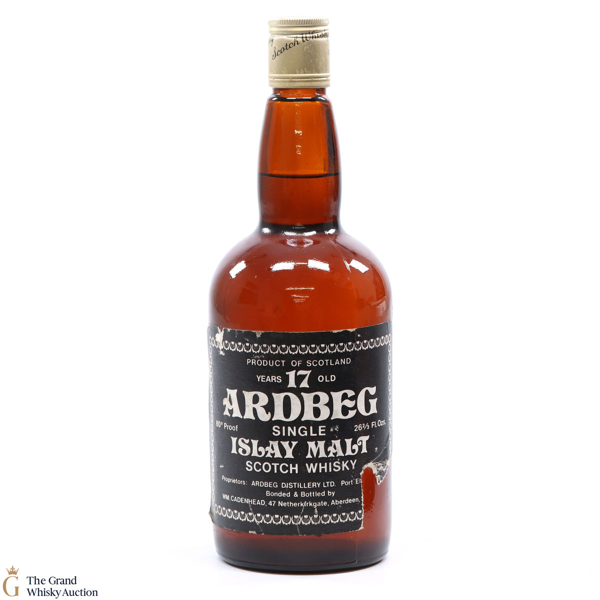 Ardbeg - 17 Year Old 80 Proof Cadenhead's 26 2/3 Fl.Oz